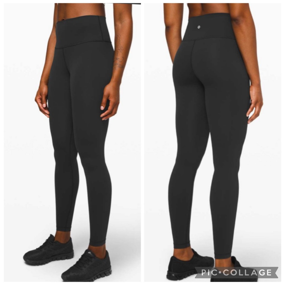 Lululemon Wunder Under Black High-Waisted 28” Leggings Size 4